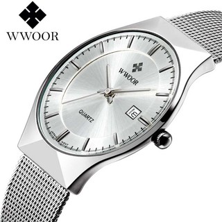 Đồng hồ nam WWOOR 8016 dây nhuyễn sang trọng đẳng cấp