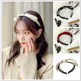 Băng Đô Nơ Phong Cách Thanh Lịch Thời Trang Hàn Quốc Cho Nữ