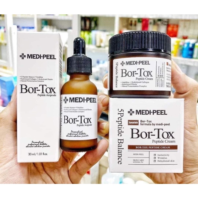 Kem Dưỡng Căng Bóng Chống Lão Hóa MEDI-PEEL Bor-Tox Peptide Cream Medi Peel Bortox - 50g Hàn Quốc