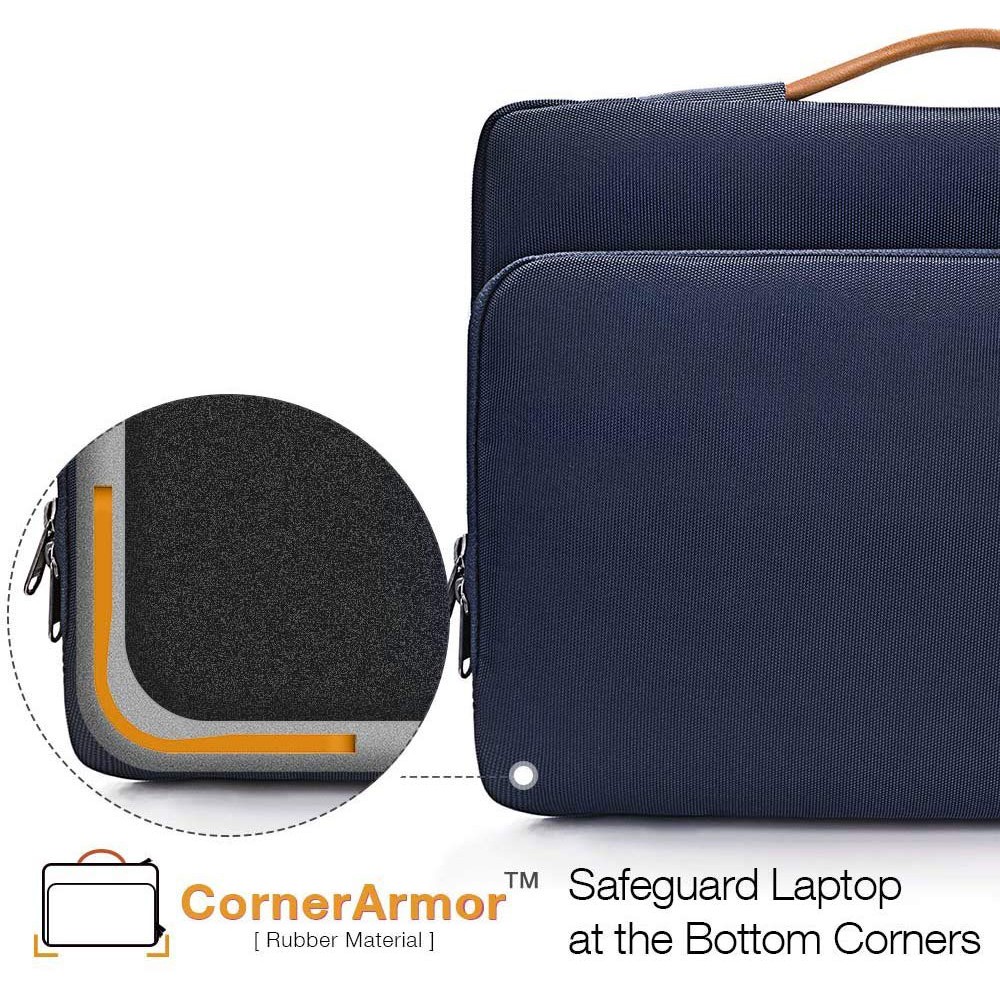 Túi Chống Sốc Tomtoc Briefcase A14-D01B [Chính Hãng USA] Style Macbook Pro 15'', Bảo Vệ 360 Độ, Chất Liệu Bền Bỉ