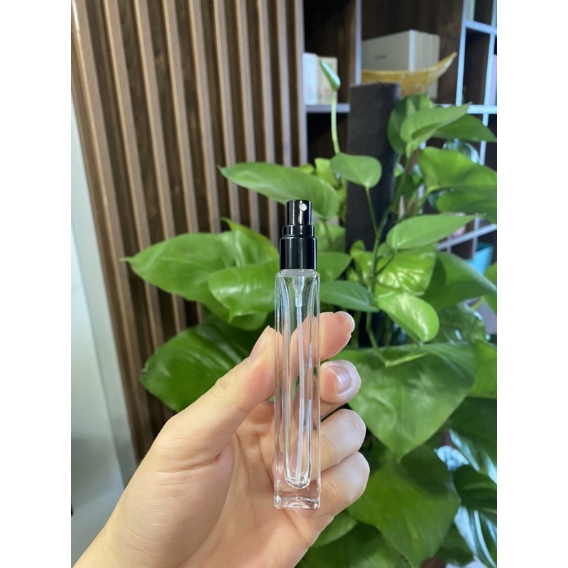 Chai chiết nước hoa 10ml CAO VUÔNG DÀY