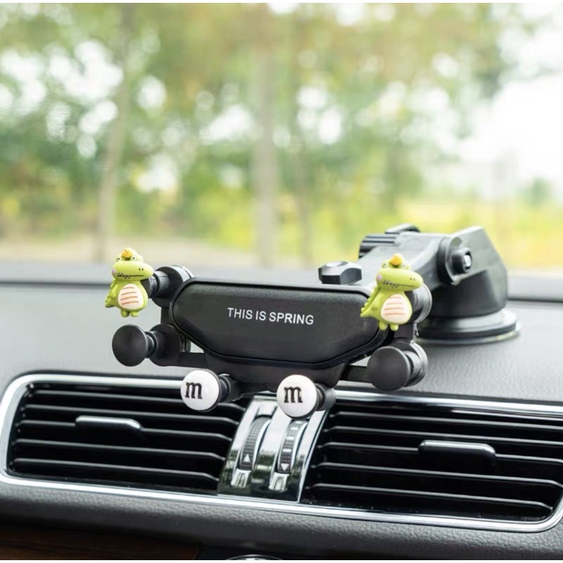 Giá Đỡ Điện Thoại Đế Chân Không Bám Taplo, Mặt Kính ❤️ Phụ Kiện Trang Trí Xe Hơi Cao Cấp