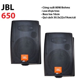 [Mã ELHACE giảm 4% đơn 300K] Loa treo tường JBL 650