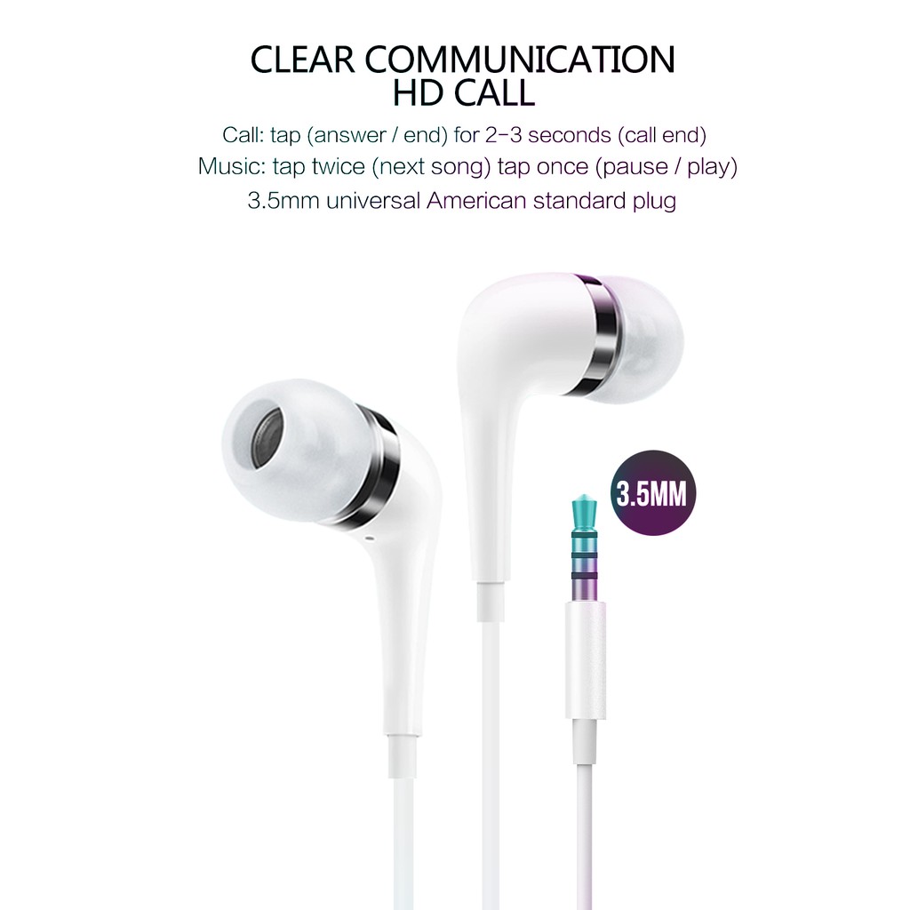 Tai nghe nhét tai in ear jack đầu cấm 3.5, dây dài của tai nghe có dây 120cm, mic đàm thoai BH 12 tháng FENGZHI LIFE E56