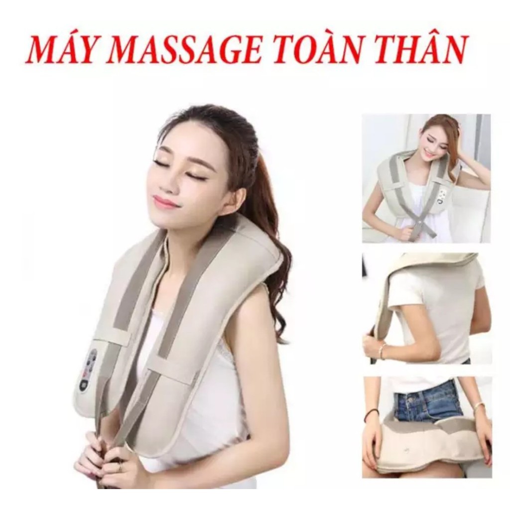 Đai Massage Vai Lưng Cổ Gáy Neck W-808