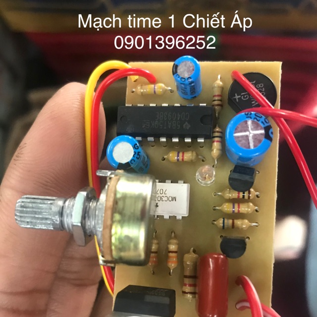 Combo Mạch time và 5m kẽm Hàn cell