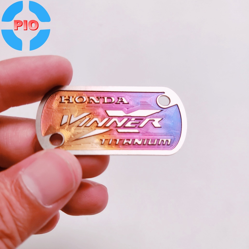 Tem Titan Nắp Bình Dầu Cho Xe Winner X