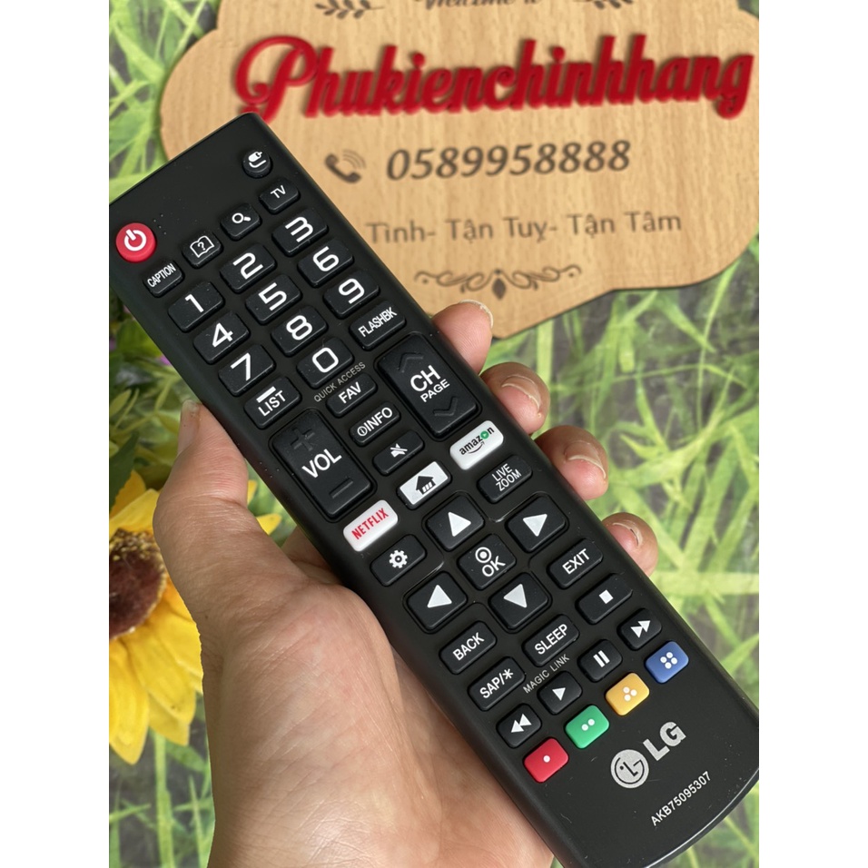 [PHÂN BIỆT HÀNG ZIN]Remote tivi LG phím AMAZON-NETFIX(Bảo hành 06 tháng)