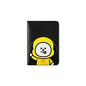 Ví passport vỏ bọc hộ chiếu BT21 chất da dày - Shooky