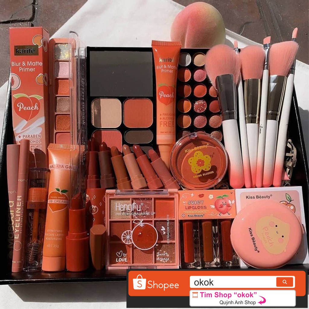 Bộ trang điểm siêu đào  26 món thái lan chuyên nghiệp