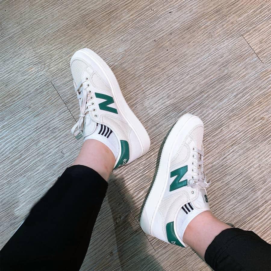 Giày Thể Thao Sneaker NB Wmns Pro Court Beige Green PROCTCCG - Dee Store VN