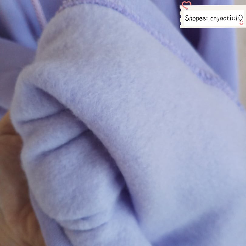 [ĐỦ SIZE] Áo hoodie trơn nỉ dày màu tím nhạt purple hoodie unisex | WebRaoVat - webraovat.net.vn