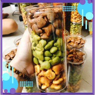 Bánh gấu mix 3 vị hủ pet 500g - trùm ăn vặt - n food