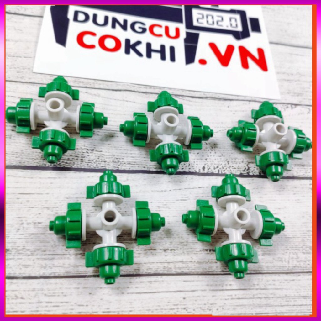 5 Béc phun sương 4 tia, dùng tưới cây, tưới lan