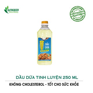 Dầu dừa nấu ăn Vietcoco 250ml Không cholesterol tốt cho sức khỏe gia đình bạn