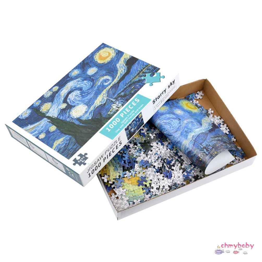 Bộ 1000 Miếng Xếp Hình Phong Cảnh Mini Dành Cho Người Lớn