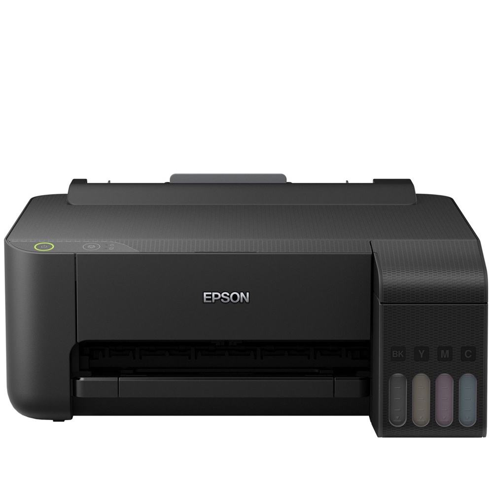 Máy in phun màu Epson L1110 tại VanphongStar. Máy in khổ giấy A4, tốc độ 33 trang trắng đen /phút, 15 trang màu /phút