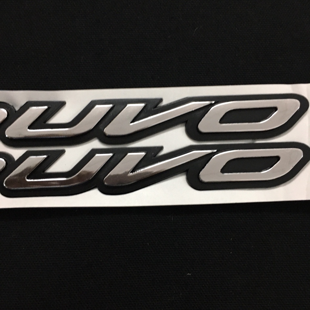 BỘ TEM NỔI CHỮ NOUVO ĐỜI NOUVO 2 VÀ 3, TEM TRANG TRÍ XE MÁY TÂN TRANG NHƯ MỚI