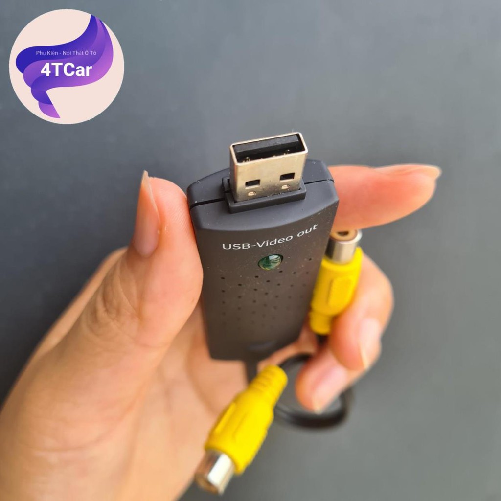 Usb xuất Video out, xuất hình ảnh cho màn hình Android ra màn trần ,màn gối ,màn taplo xe ô tô - xuất videomàn hình ô tô