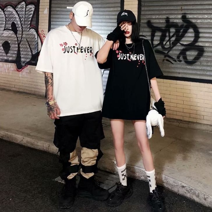 Áo Phông Nam Ngắn Tay Form Dài Rộng Thời Trang Hàn