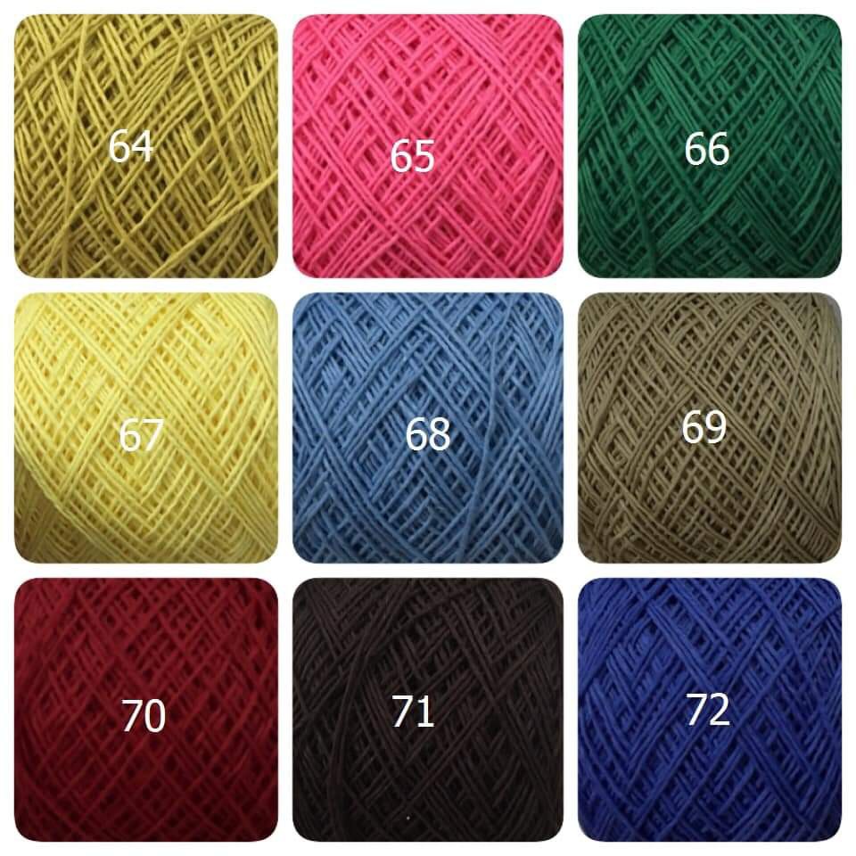 Sợi Cotton Việt Nam 1mm - Mã 61 đến 80