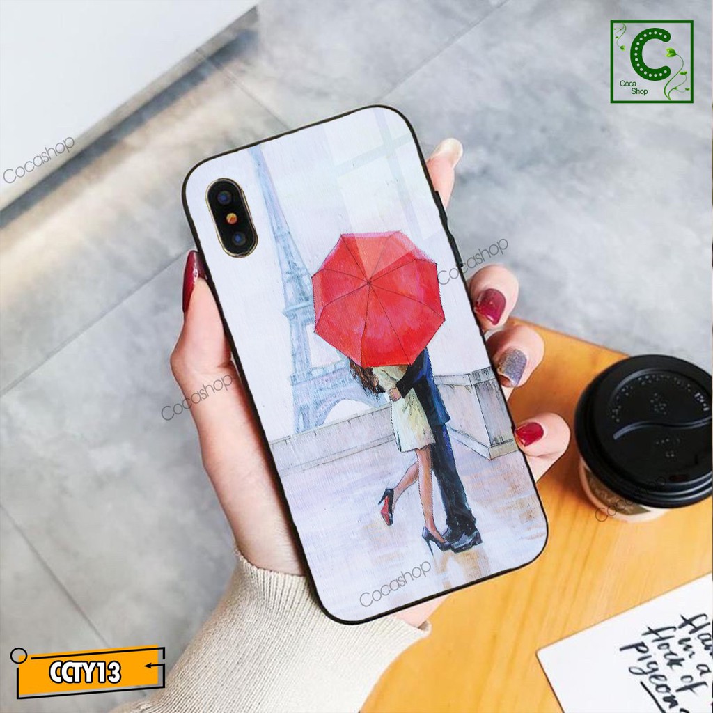 Ốp lưng iphone mặt bóng sang trọng - Hạnh phúc có đôi