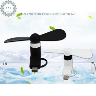 QUẠT 2 CÁNH CẮM ĐT ĐẦU TYPE-C