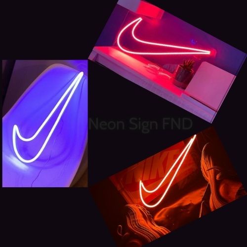 Đèn Led Neon Sign Decor Trang Tri Phòng Logo Nike