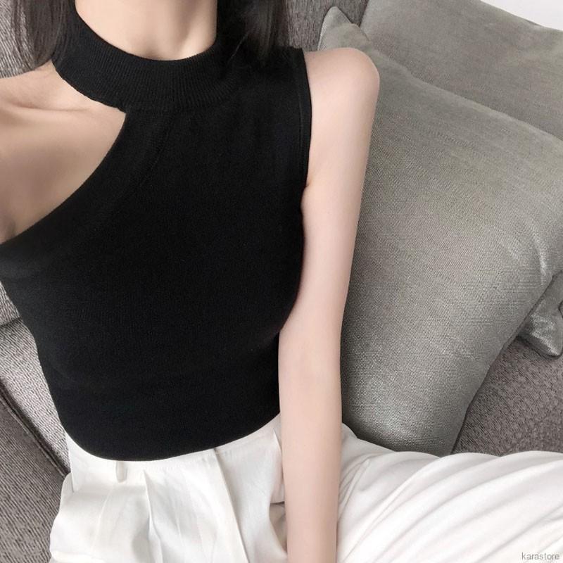 Áo Nữ Không Tay Trễ Vai Thời Trang Quyến Rũ | BigBuy360 - bigbuy360.vn