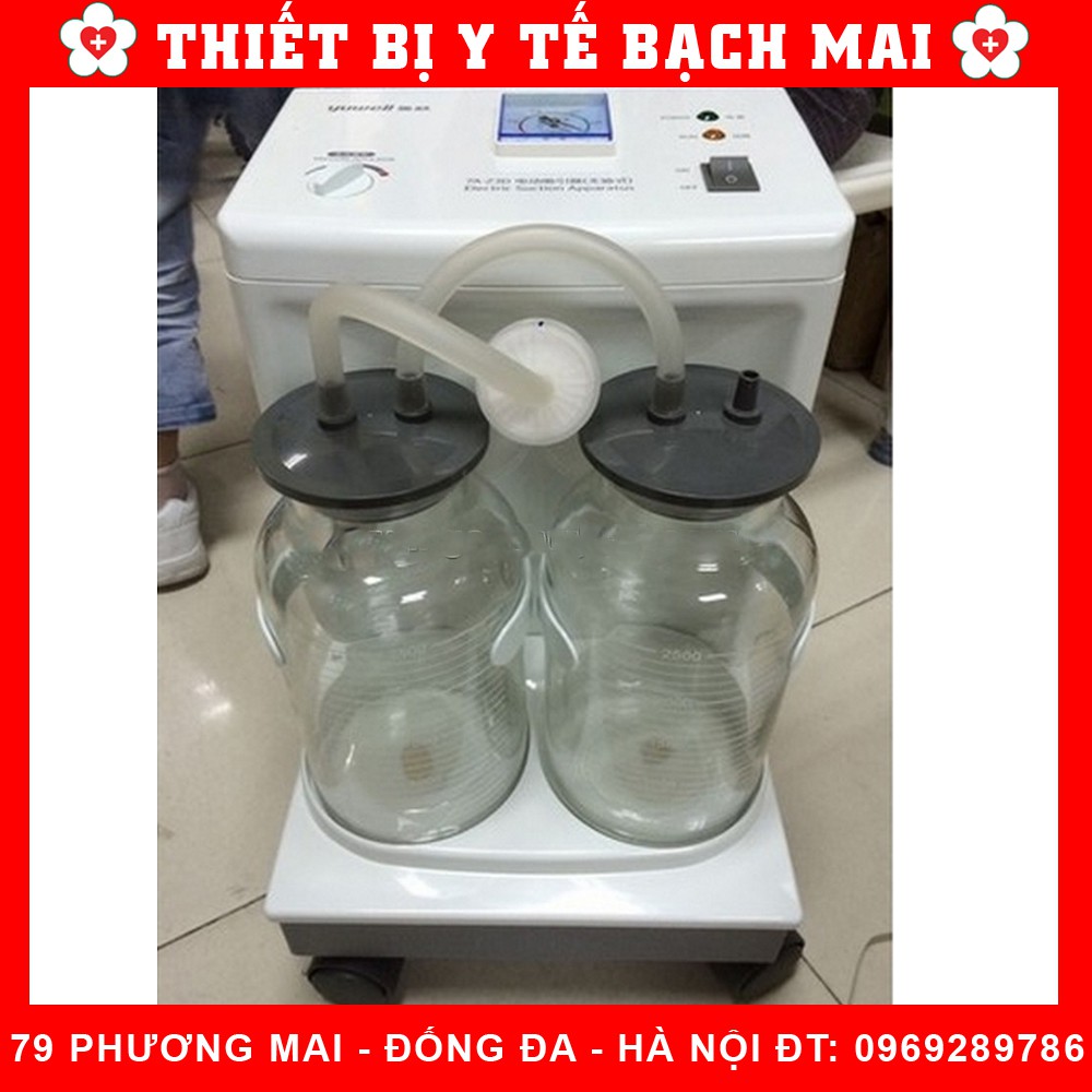 Máy Hút Dịch 2 Bình YUWELL 7A-23D [BẢO HÀNH 02 NĂM]