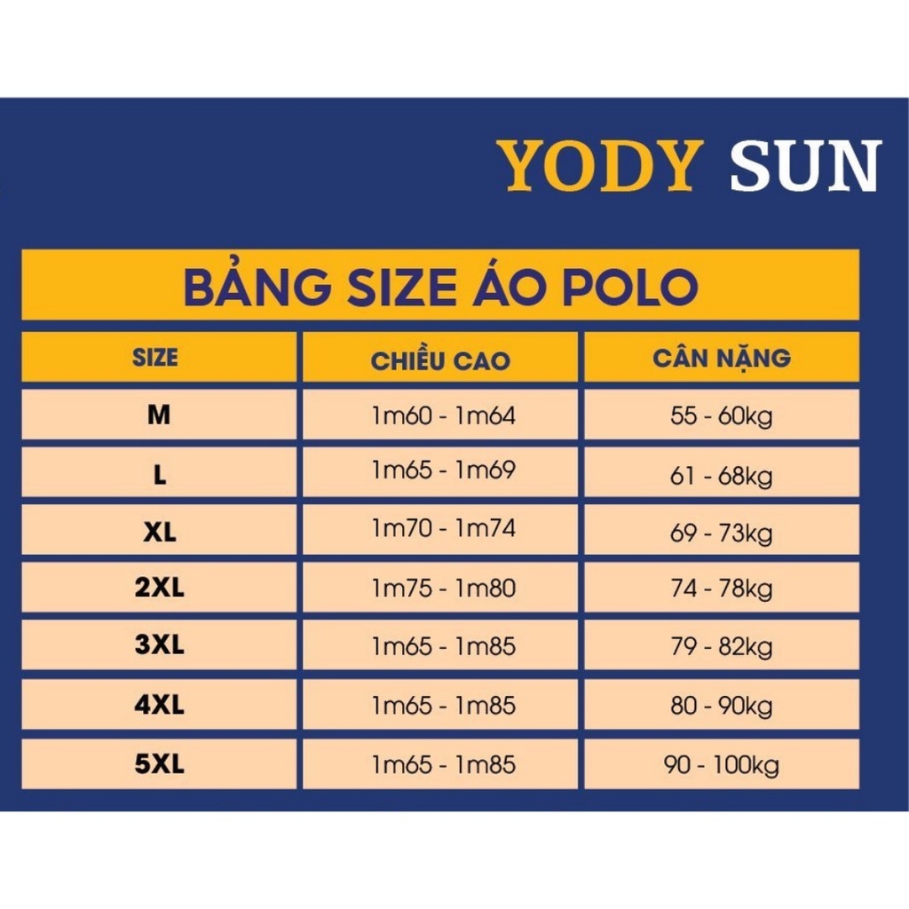 Áo thun polo nam YODY phông tay ngắn, cổ bẻ vải coolmax ,cotton cao cấp thoáng mát, mềm mịn APM5181