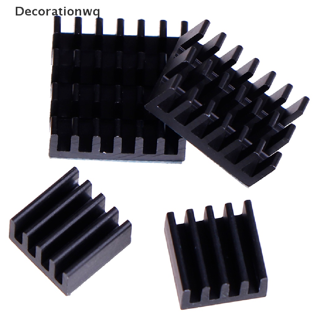 Set 4 Bộ Tản Nhiệt Bằng Nhôm Dành Cho Raspberry Pi 4B