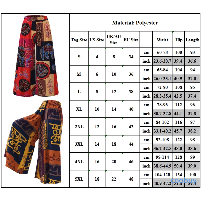 Quần ống rộng lưng thun co dãn cho nữ