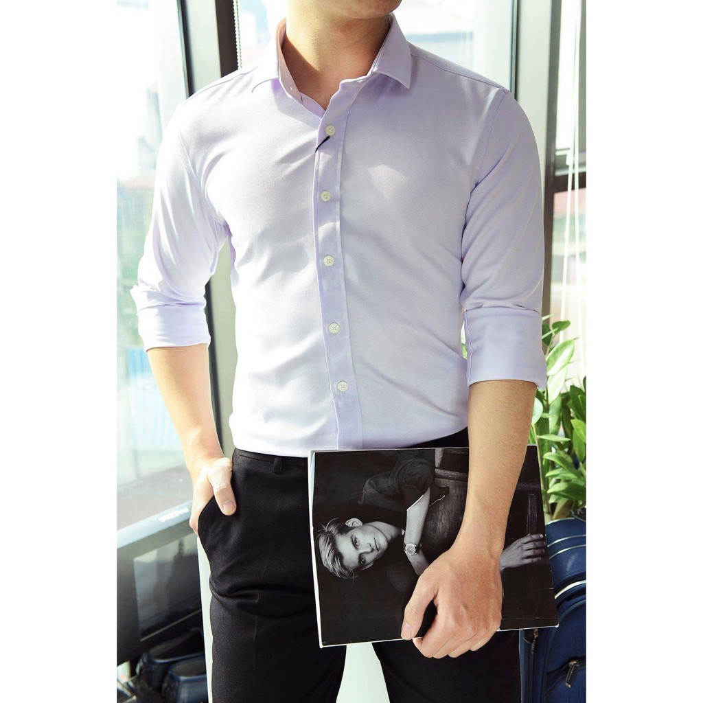Áo sơ mi lụa Thái Cotton