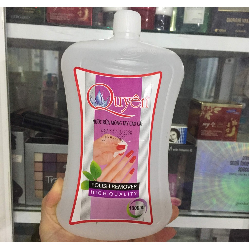 Nước rửa móng Quyên (aceton) 1000ml