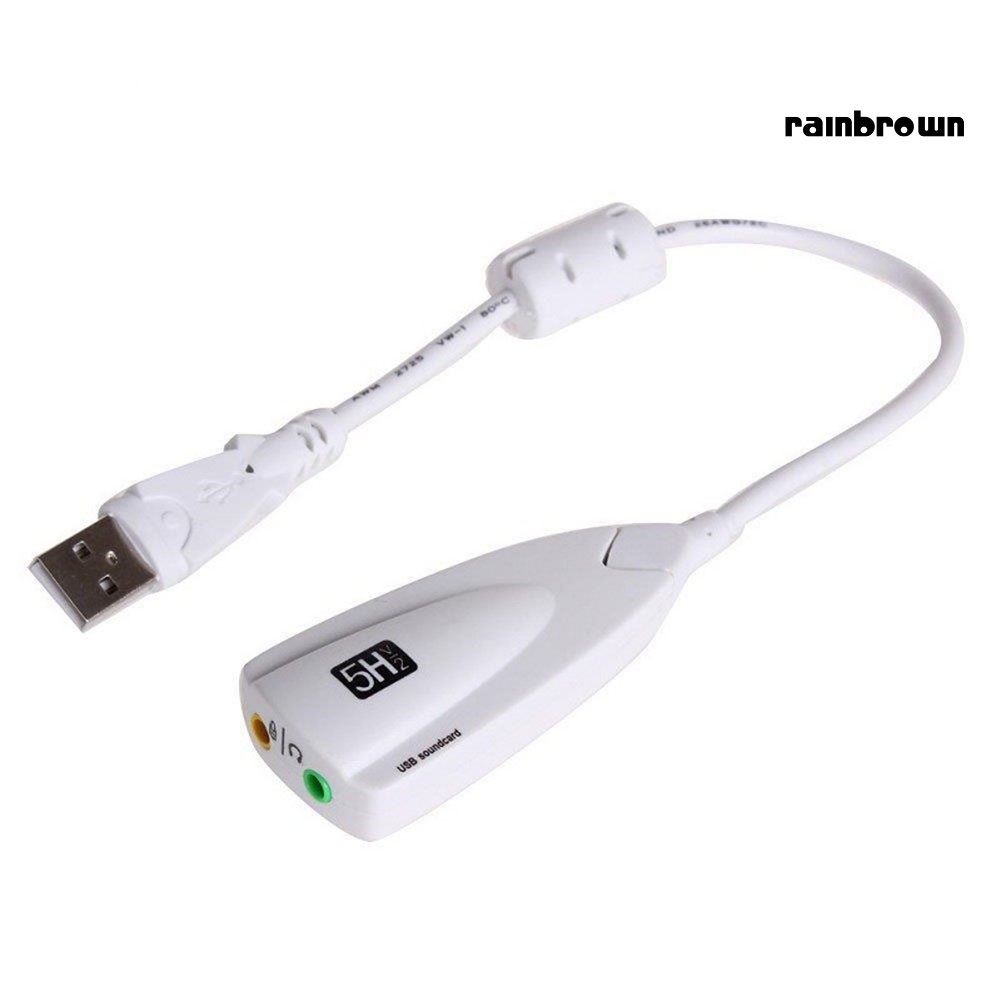 CHANNEL Card Âm Thanh Usb Kênh 7.1 Rxl / 5hv2 Cho Máy Tính