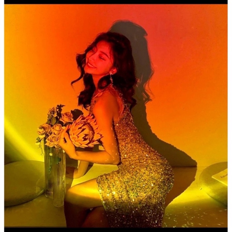 Đèn hoàng hôn , sunset , tiktok sống ảo , app chuyển đổi 16 triệu màu điều khiển chỉnh được theo nhạc.