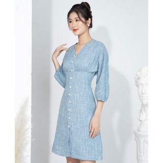 váy dạ dáng liền A