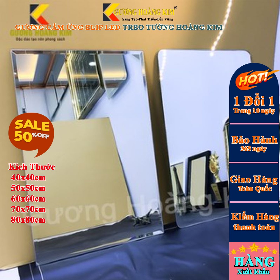 Gương soi nhà tắm kiếng soi dán phòng wc tương giá rẻ treo tương trang điểm kích thước 60x80 - guong