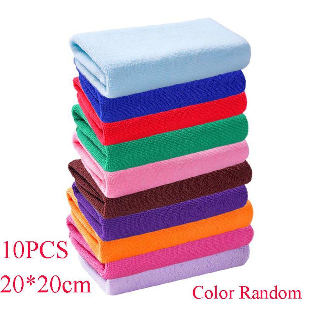 Bộ 10 Khăn Lau Thấm Hút Tốt 20 * 20cm
