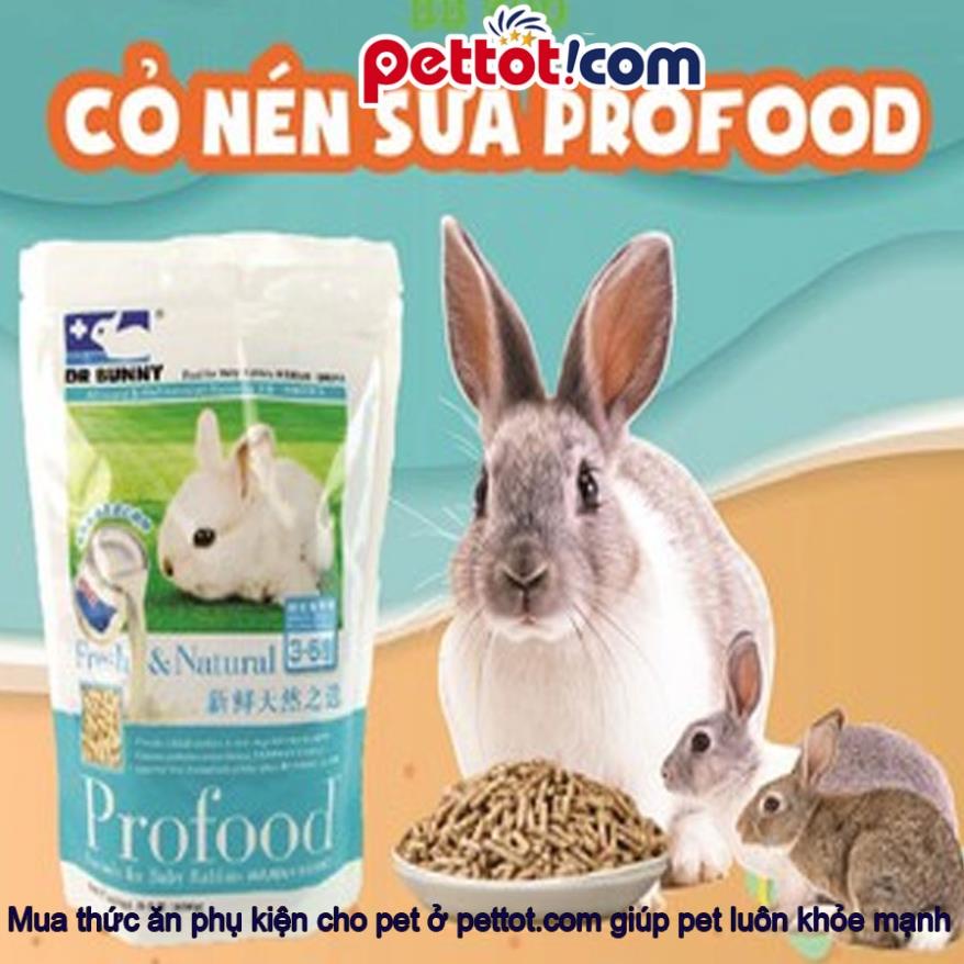 Thức ăn cho thỏ con - Nén sữa profood dành cho thỏ con🐰