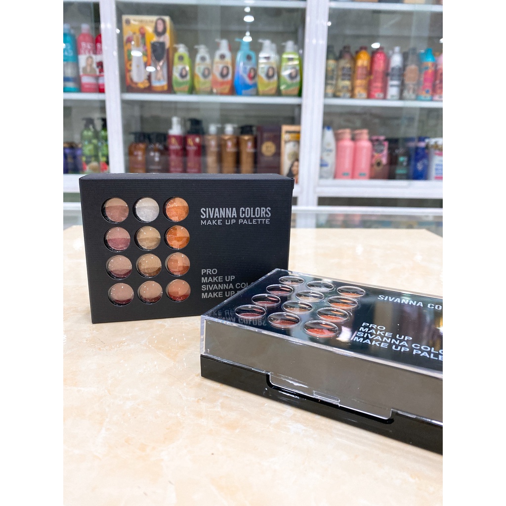 Bộ phấn trang điểm Sivanna Colors Pro Make Up Palette chính hãng THÁI LAN