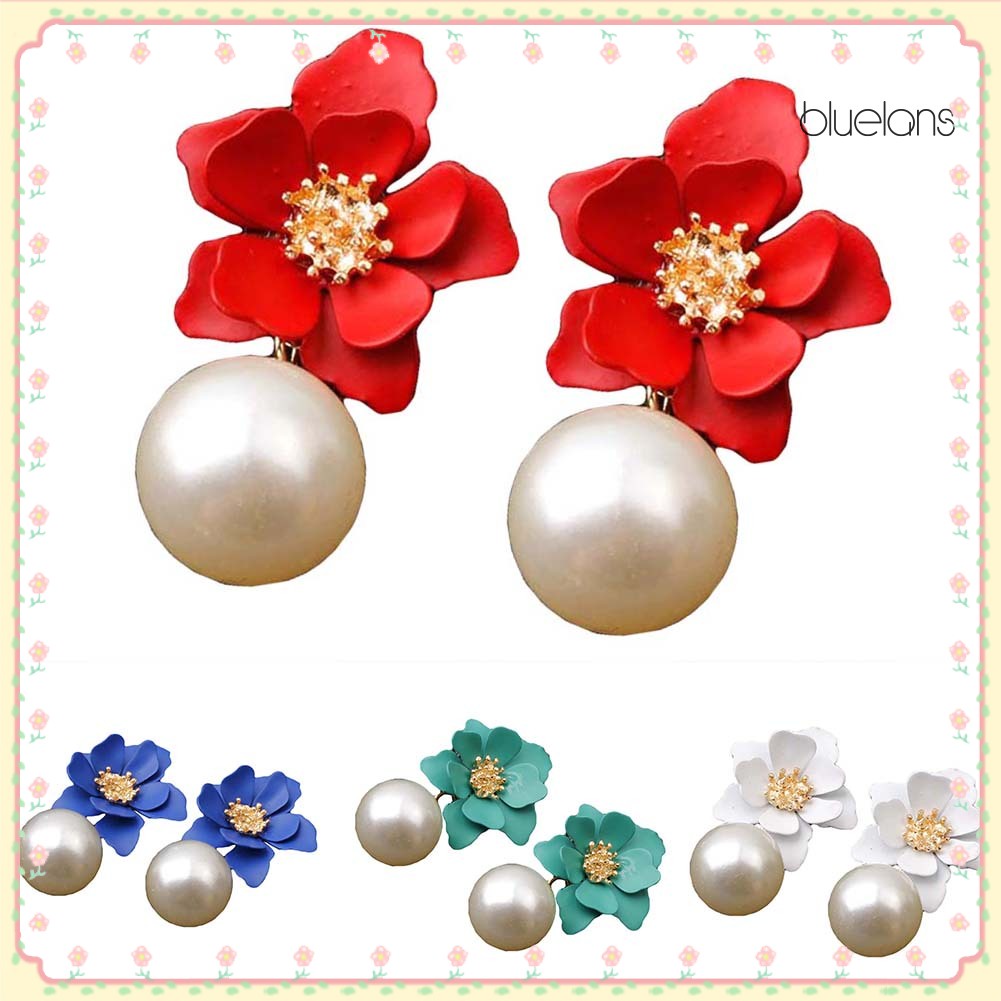 Khuyên Tai Nữ Đính Ngọc Thời Trang