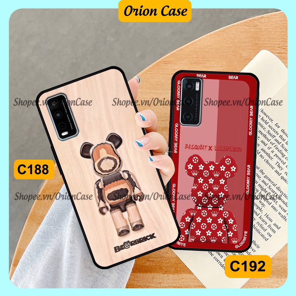 Ốp lưng Vivo Y20 - Y20s - Y12s in hình bearbrick 3D thời trang, cá tính. ốp chống sốc, bền đẹp