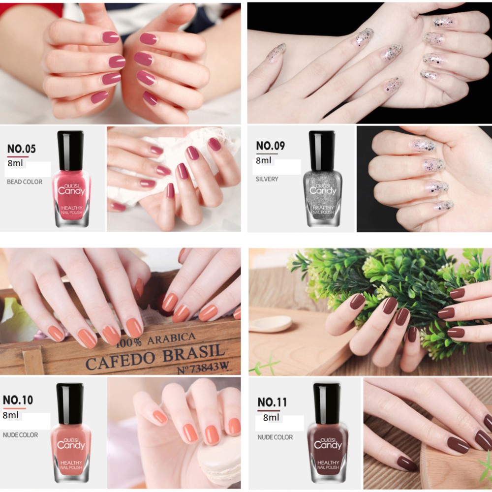 Sơn móng tay lột candy nail polish nhiều màu 8ml-SMT002