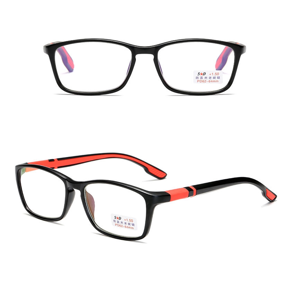 MOILY Readers Glasses Unisex Computer UV Protect Ultra Light Antifatigue Reading Glasses