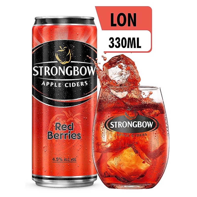 Strongbow 24 lon/Thùng 330ml Chang's Food