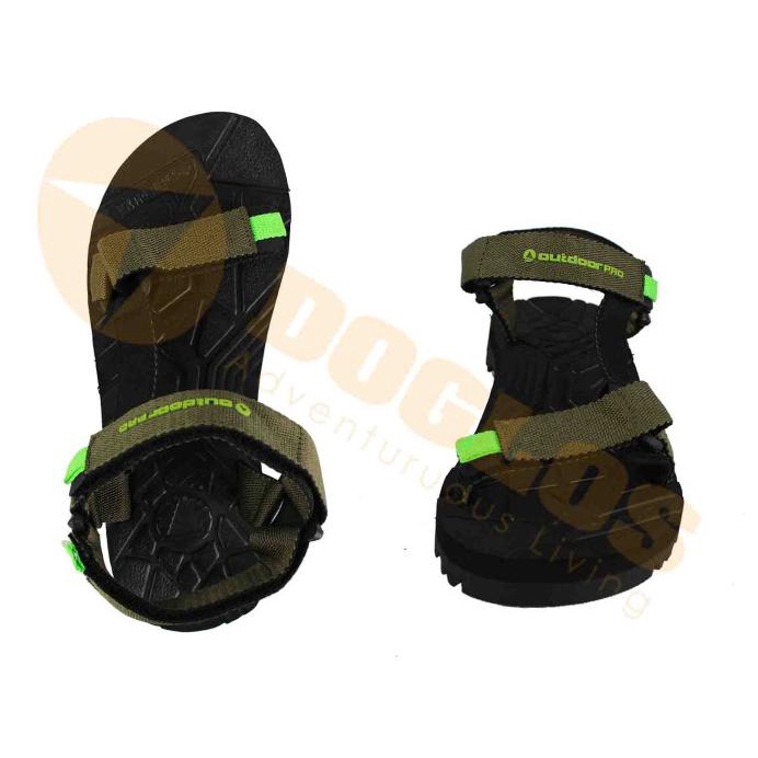 Giày sandal OUTDOOR PRO SAVERO MXT CORAL FOOTWEAR HIKING màu xanh lá cổ điển - 39