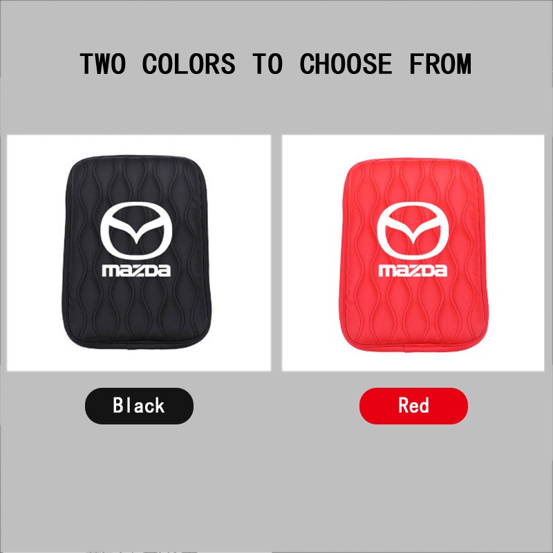 Đệm Da Lót Hộp Tỳ Tay Chống Thấm Nước Cho Xe Hơi Mazda CX5 Mazda 3 2 6 5 CX3 RX8 BT50 323 CX8 CX30 RX7 626 CX7 NX5 CX9