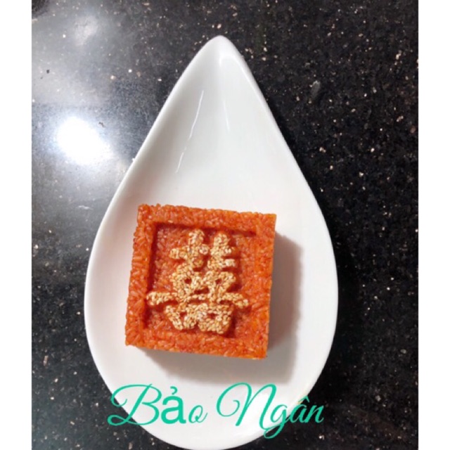 KHUÔN XÔI VUÔNG CHỮ HỶ 8cm